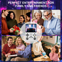 Console de jeu portable rétro Arkos 128G R36S 2026, écran IPS 3,5 pouces 640*480, Linux RK3326, 1 Go de RAM, joystick Hall, 40 000 jeux pour PS1 PSP N64