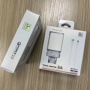 2020 vendita calda di Alta qualità 5V/9V 3A Da Viaggio <span class=keywords><strong>usb</strong></span> veloce caricabatterie Adattatore per <span class=keywords><strong>samsung</strong></span> mobile phone <span class=keywords><strong>caricatore</strong></span> - Product Image 3