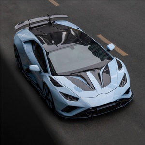 Capot moteur EVO de voiture en carbone sec Offre Spéciale adapté au capot moteur en fibre de carbone <span class=keywords><strong>Lamborghini</strong></span> Huracan EVO - Product Image 4