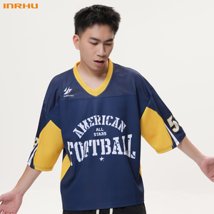 Maglia da Football Americano di Alta Qualità in Rete, Uniforme da Rugby Cucita, Direttamente dalla Fabbrica - Product Image 5