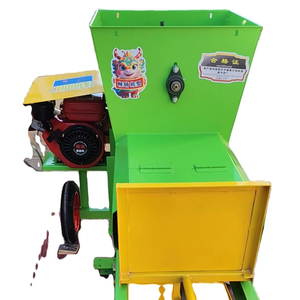 Longmiao – Broyeur hydraulique carré avec moteur et boîte de vitesses pour l'alimentation du bétail et la manutention de l'herbe – Machine agricole facile à utiliser - Product Image 1