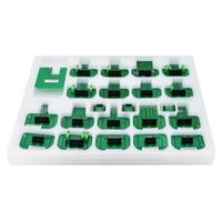 Juego Completo de Adaptadores BDM de 22 Piezas, Sonda, Programador de ECU, LED OLIVER, Color Verde