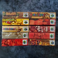 Cartouche de jeu rétro N64 de haute qualité, version américaine, neuve, avec matériau ABS et boîte pour 64, sans manuel