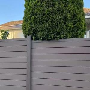 Vente en gros de panneaux de clôture en bois composite WPC imperméables <span class=keywords><strong>pour</strong></span> jardin extérieur Clôture en bois et plastique <span class=keywords><strong>pour</strong></span> - Product Image 2