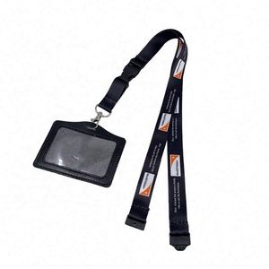 New Fashion Promotional <b>Polyester</b> <b>Lanyard</b> With Plastic ID Card Holder - Product Image 1