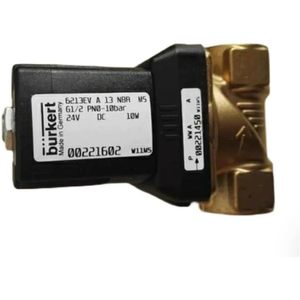 Vanne solénoïde Burkert 6213EV A 13 NBR G1/2 24V DC 10W PN0-10bar - Product Image 1