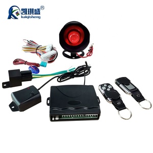 Sistema de Alarma para Automóvil Unidireccional al por Mayor, Sistema de Seguridad con Entrada sin Llave, Sirena, Control Remoto, Alarma Antirrobo con Sistema de Cierre Centralizado de Puertas - Product Image 5