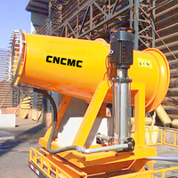 CNCMC Ventes d'usine Machine de suppression de poussière Pulvérisateur de brouillard d'eau TF50H 50m Canon à brouillard minier