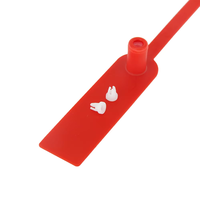 Sceaux de sécurité en plastique, sceaux antivol pour boîtes utilitaires, vannes, équipements industriels, scellement, commande en gros, promotion