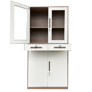 Suministro de fábrica de alto estándar 2 archivadores de metal y acero archivadores de almacenamiento Lemari arsip loker Archivador de <span class=keywords><strong>taquilla</strong></span> - Product Image 1