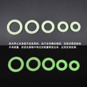 Anneau antidérapant en silicone pour canne à pêche, haute élasticité, pour canne de plateforme, utilisation en compétition, fonction de lueur nocturne - Product Image 3