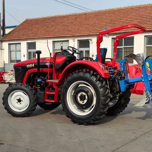 Hot Sale Farm Tractor 50HP 60HP 70HP 80HP 100HP 120HP Motoculteur Durable Diesel Traktor Agricultural Tractor With Attachments - Product Image 2