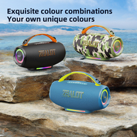 Altavoz Inalámbrico para Fiestas ZEALOT S167 de 100W con Luz RGB, 24000mAh, IPX6 Impermeable, Emparejamiento TWS, Carga Rápida Tipo-C, para Fiestas al Aire Libre