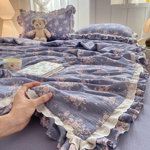 Compre juegos <span class=keywords><strong>de</strong></span> fundas nórdicas <span class=keywords><strong>de</strong></span> 2 capas 100% algodón y 3 piezas para niños, niñas y niños, se puede proporcionar una sábana bajera <span class=keywords><strong>de</strong></span> lujo gratis - Product Image 2