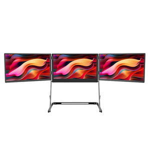 Moniteur portable quad H15 15,6 pouces 1080P IPS, support réglable en hauteur (12-26 cm) à 11 positions, pour ordinateur portable uniquement - Vente flash - Product Image 1