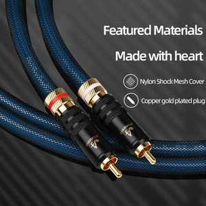 Un par de amplificadores de potencia de <span class=keywords><strong>Cable</strong></span> plateado Hifi <span class=keywords><strong>2</strong></span> <span class=keywords><strong>Rca</strong></span> <span class=keywords><strong>a</strong></span> <span class=keywords><strong>2</strong></span> <span class=keywords><strong>Rca</strong></span> OCC/mezcladores/tarjeta de sonido Hifi <span class=keywords><strong>Rca</strong></span> macho <span class=keywords><strong>a</strong></span> macho <span class=keywords><strong>Cable</strong></span> ESTÉREO - Product Image 4