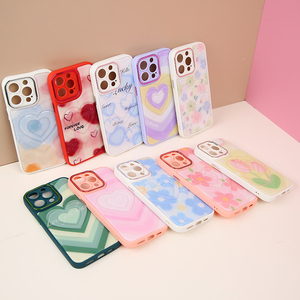 Meilleure vente 2 en 1 peint coque de téléphone TPU PC Fundas de Celulares pour <span class=keywords><strong>iphone</strong></span> 14 Pro Max accessoires de téléphone - Product Image 1