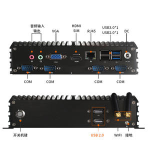 Mini Ordenador Industrial Tpc 1900 J1900 con Puertos Vga, Hdmi, Usb y Com para Sistemas de Control Integrados - Product Image 1