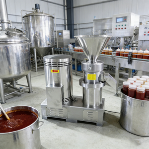 Molino Multifuncional Horizontal <span class=keywords><strong>de</strong></span> Acero Inoxidable a Precio <span class=keywords><strong>de</strong></span> Fábrica para Salsa <span class=keywords><strong>de</strong></span> Chile, Mantequilla <span class=keywords><strong>de</strong></span> Maní <span class=keywords><strong>y</strong></span> Pasta <span class=keywords><strong>de</strong></span> Carne - Product Image 1