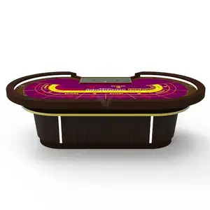 Tabela luxuosa profissional de casamento yh 2.6m, tabela de jogos de poker baccarat para venda