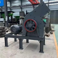 Mesin Penghancur Batu Mini Hammer Crusher Bertenaga Motor Listrik untuk Pabrik Penghancur Batu Kapur, Batubara, Kaca, dan Bijih Emas
