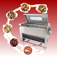 Automatische groenteschiller, commerciële aardappelschilmachine voor het schillen van uien & taro