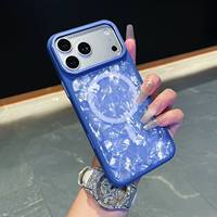 Coque de téléphone magnétique INS de luxe à texture coquillage, antichoc et fine, pour iPhone 18 17 16 Pro Max