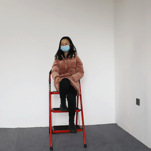 Màu Đỏ Màu Xanh Lá Cây Chống Trượt Mạnh Mẽ Hộ Gia Đình Nhà Bếp Văn Phòng Có Thể Gập Lại 2 3 4 5 6 Bước Thép Thang Với Tay Cầm - Product Image 2