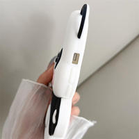 Casing ponsel silikon untuk Apple 14 Panda, casing penutup ponsel Apple lucu untuk anak perempuan dan kucing