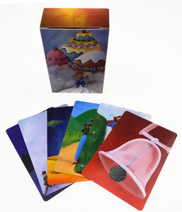 Cartes-cadeaux en papier personnalisables, imperméables, en gros, avec impression offset couleur CMJN, faites à la main, pour femmes, guide économique positif - Product Image 3