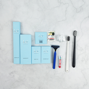 Perlengkapan Hotel Sekali Pakai Perlengkapan Mandi Hotel Mewah Set <span class=keywords><strong>Kit</strong></span> Amenitas Kamar Mandi Hotel yang Dapat Disesuaikan - Product Image 4