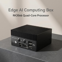 Ordinateur IA TM-CM3-AIBOX RK3566, Ubuntu 24.04, NPU 1.0 TOPS, WiFi 6, 4G LTE, double Ethernet, extension M.2 pour usine intelligente