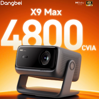 Projecteur laser tricolore Dangbei X9MAX ISO5000 4K pour cinéma maison, Dolby Vision, jeu, faible latence 1 ms, VRR (fréquence de rafraîchissement variable)