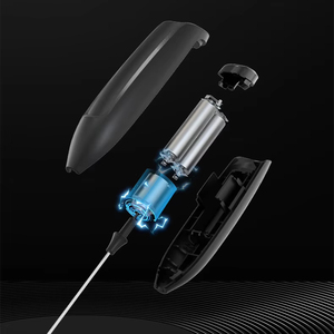 Espumador de leche de mano para máquina de espuma de café batidor eléctrico mezclador de bebidas para Lattes soporte batidor leche café batir huevos - Product Image 5