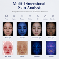 Máquina Analizadora de Piel Digital, Sistema de Cámara de Análisis Facial para Salón de Belleza, Clínica, Pruebas de Piel