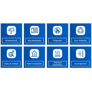 現代的な氷水シールドポリプロピレン合成屋根下葺材クラス耐火防カビ5+防水膜 - Product Image 6