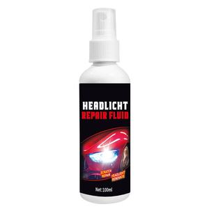 Producto limpiador de faros de 100ml con logotipo personalizado, lente de luz de faro amarillo, producto de limpieza líquido para quitar el esmalte para la luz del coche - Product Image 6