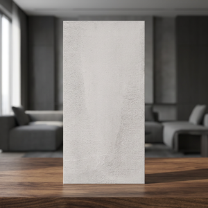 Pluto Pearl 600x1200mm Nano Polished Travertine Marble Effect Porcelain Floor And <b>Wall</b> Slab Tiles - Product Image 2