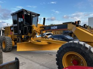 Motor <strong>Grader</strong> Equipment CAT 140H High Efficiency Used Cateroillar 140H Wheel Motor Land <strong>Grader</strong> - Product Image 2