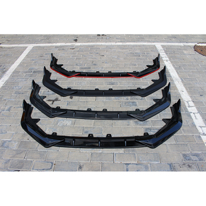 Accessori esterni per auto con labbro anteriore PP Plastic 3 pz sdoppiatore paraurti anteriore kit corpo labbra per <span class=keywords><strong>Honda</strong></span> 11th <span class=keywords><strong>Civic</strong></span> <span class=keywords><strong>2022</strong></span> + - Product Image 3
