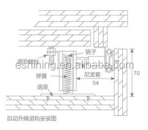 أثاث قابل للتحويل من الألومنيوم طاولة حفلات منزلقة بأرجل مزدوجة آلية من النوع T - Product Image 2