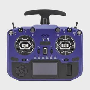 Émetteur radio V14 EdgeTX ELRS 2000 mW, portée 16 km, contrôleur de drone FPV à cardan Hall, plastique jaune - Product Image 2