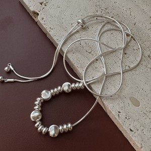 Collier de perles d'oeil de chat de luxe colliers de tennis réglables en <span class=keywords><strong>argent</strong></span> sterling 925 pour femmes - Product Image 1