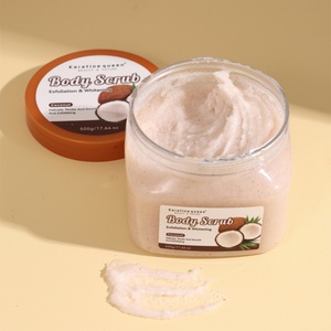500g Lemon Honey <b>Body</b> <b>Scrub</b> Exfoliating Deep Cleansing Hami Melon <b>Scrub</b> Whitening Face OEM - Product Image 5