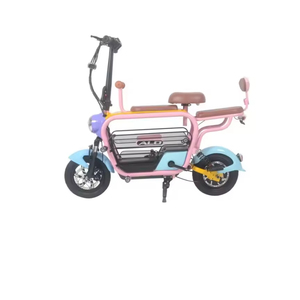 Scooter Eléctrico Mini de <span class=keywords><strong>Dos</strong></span> Plazas en Oferta, <span class=keywords><strong>Bicicleta</strong></span> Eléctrica para Mascotas <span class=keywords><strong>con</strong></span> Asiento para Bebé - Product Image 4