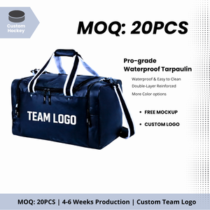 <span class=keywords><strong>Bolsa</strong></span> de Entrenador de Hockey Personalizada, Resistente, de PVC Impermeable, con Cierre de Nylon SBS, Asa Suave, Gran Capacidad, de Alta Calidad y Lujo - Product Image 4