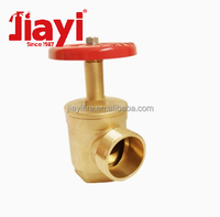 Robinet de tuyau d'hydrant d'incendie à angle droit en laiton avec adaptateur de tuyau d'hydrant