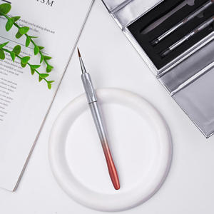 2026 Nieuwe Multifunctionele Nagelkunst Penseelset Metalen Handvat Creatieve Ontwerpen Vervangbaar voor Nagelstudio's - Product Image 3