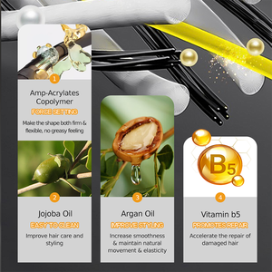 Créez vos propres produits entiers Marque privée <span class=keywords><strong>Mousse</strong></span> riche non aqueuse pour hommes <span class=keywords><strong>Mousse</strong></span> coiffante Cire <span class=keywords><strong>mousse</strong></span> pour boucles sèches - Product Image 4