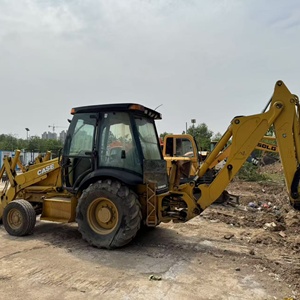 Retroexcavadora Amarilla SOLG Modelo 2020, Equipo de Construcción con Motor Cummins, Bomba PLC y Caja de Cambios - Product Image 1
